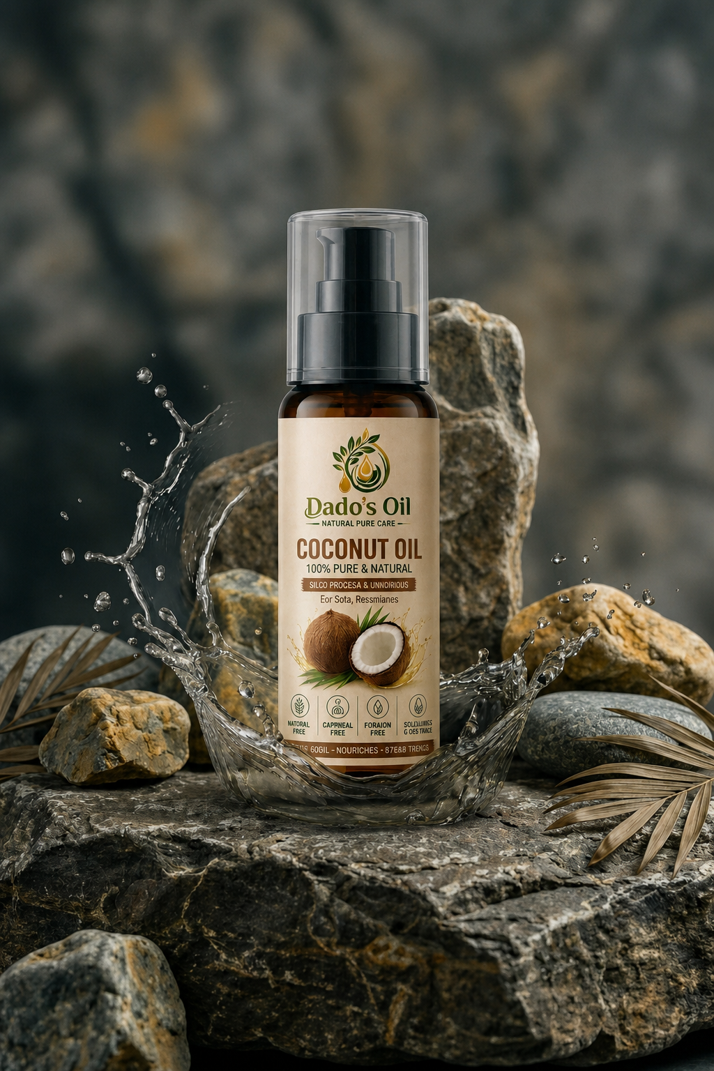 🥥 Premium  Cold Pressed Coconut Oil