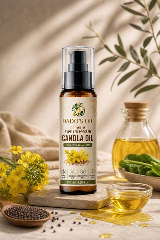 Premium Expeller Pressed Canola Oil – Pure & Healthy 🌾✨